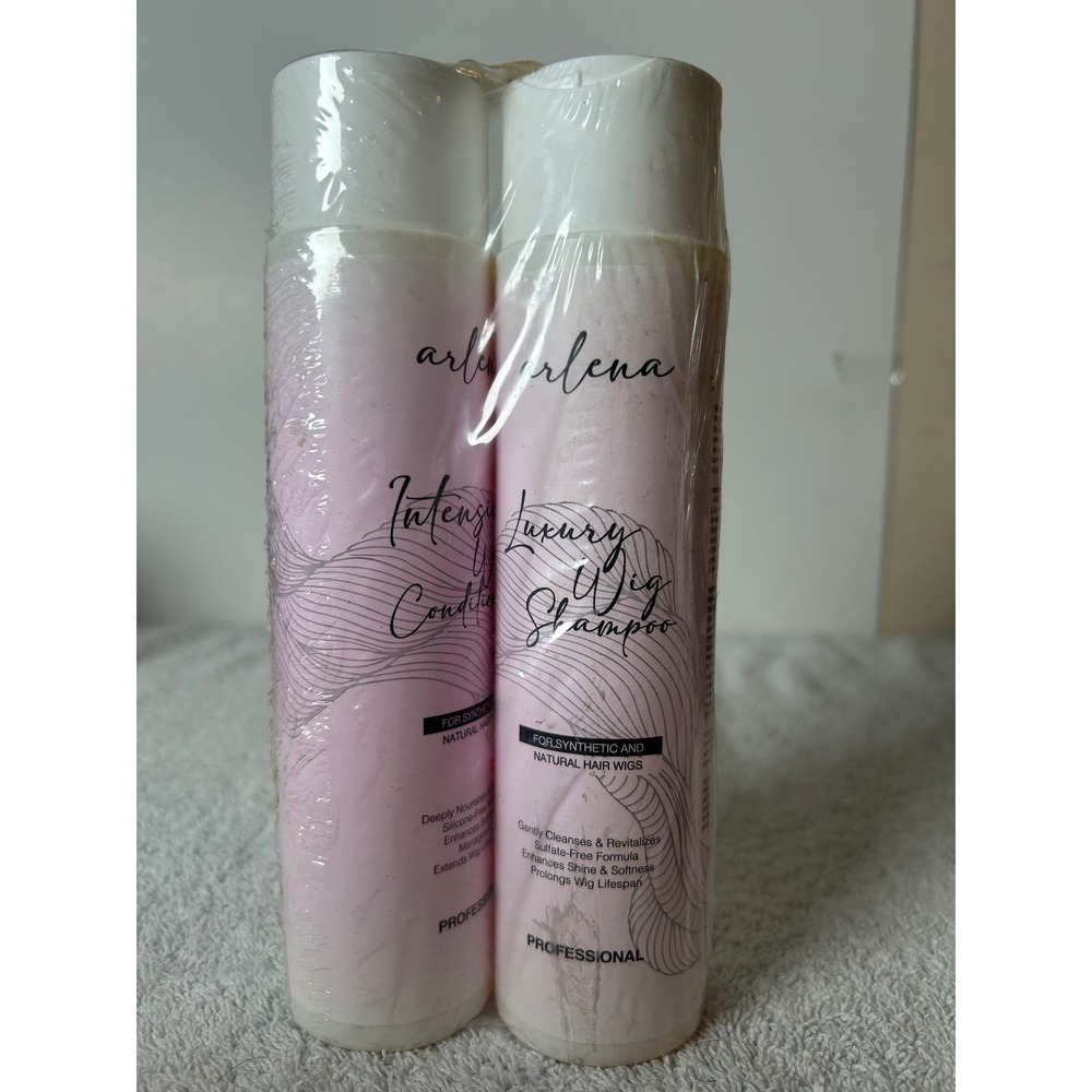 Arlena Luxury Wig Shampoo and Conditioner Set for Synthetic and Natural Hair